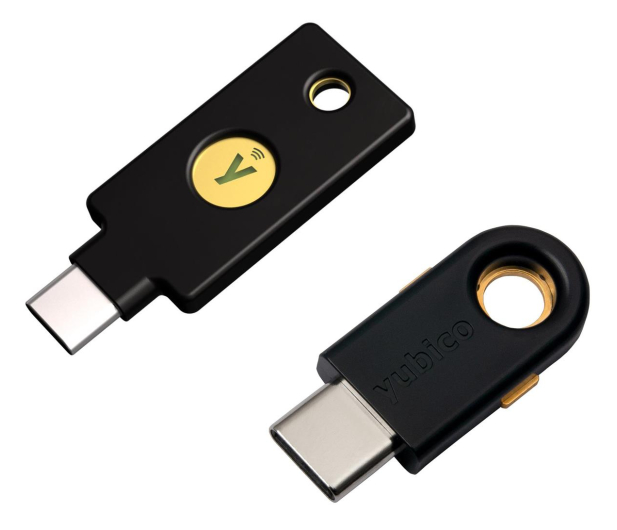 Yubico Security Key C NFC by Yubico (czarny) + YubiKey 5C